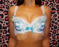 Corset Kitten Top (Baby Blue)